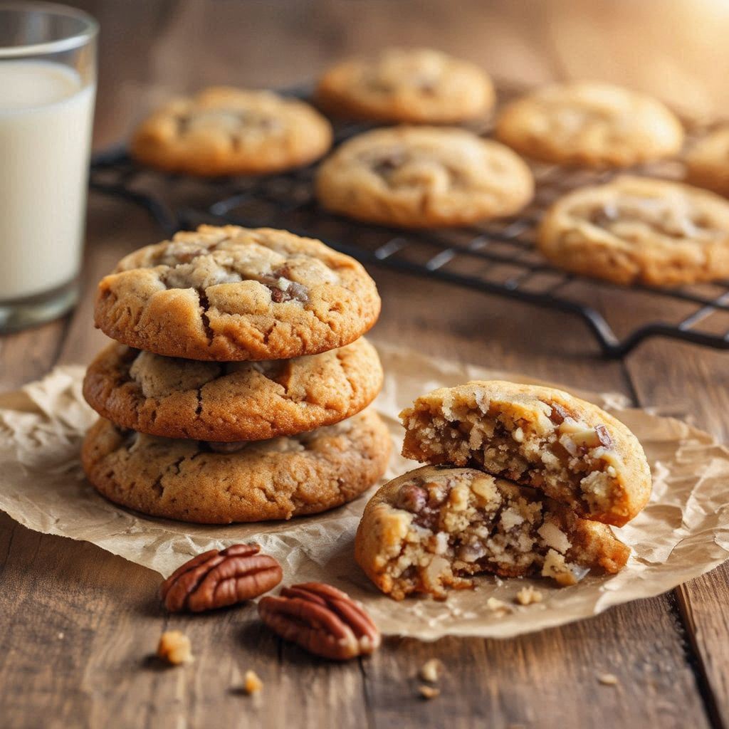 Homemade Pecan Cookies